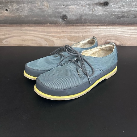 Olukai Honolulu Lace Mesh Men\'s Casual Shoes Gray Loafers Size US 19 EU 42
